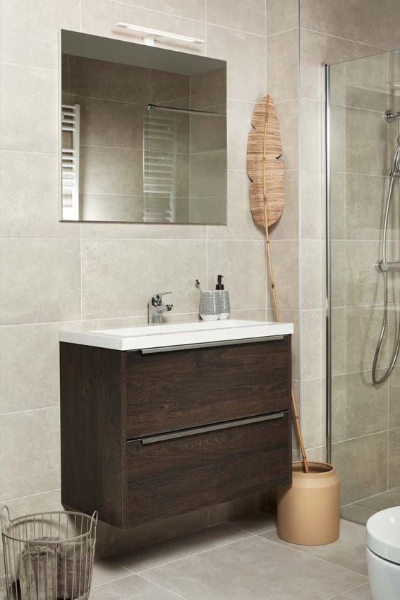 kleurrijke badkamer