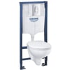 Grohe Bau Arena complete toiletset rimless wit
