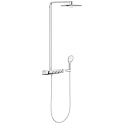 Grohe Rainshower Smartcontrol Douchesysteem 360 duo met Thermostaat Moon White