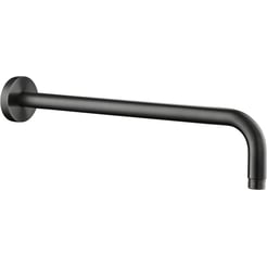 Ben Round Douche-arm 40 cm Geborsteld Zwart