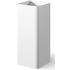 Looox Mineral Pillar Square Wastafelzuil 40x40x90 cm Matt White