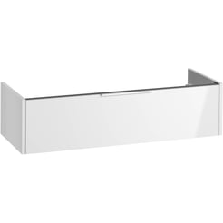 Saniselect Luca Wastafelonderkast excl. greep 120x50,5x30 cm Glans Wit