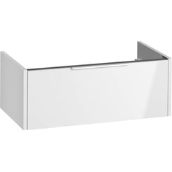 Saniselect Luca Wastafelonderkast excl. greep 80x45x30 cm Glans Wit