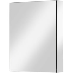 Ben Vario spiegelkast,1 gelijk deel,links,60x14x75cm, spiegelmelamine omtrokken zijpanelen