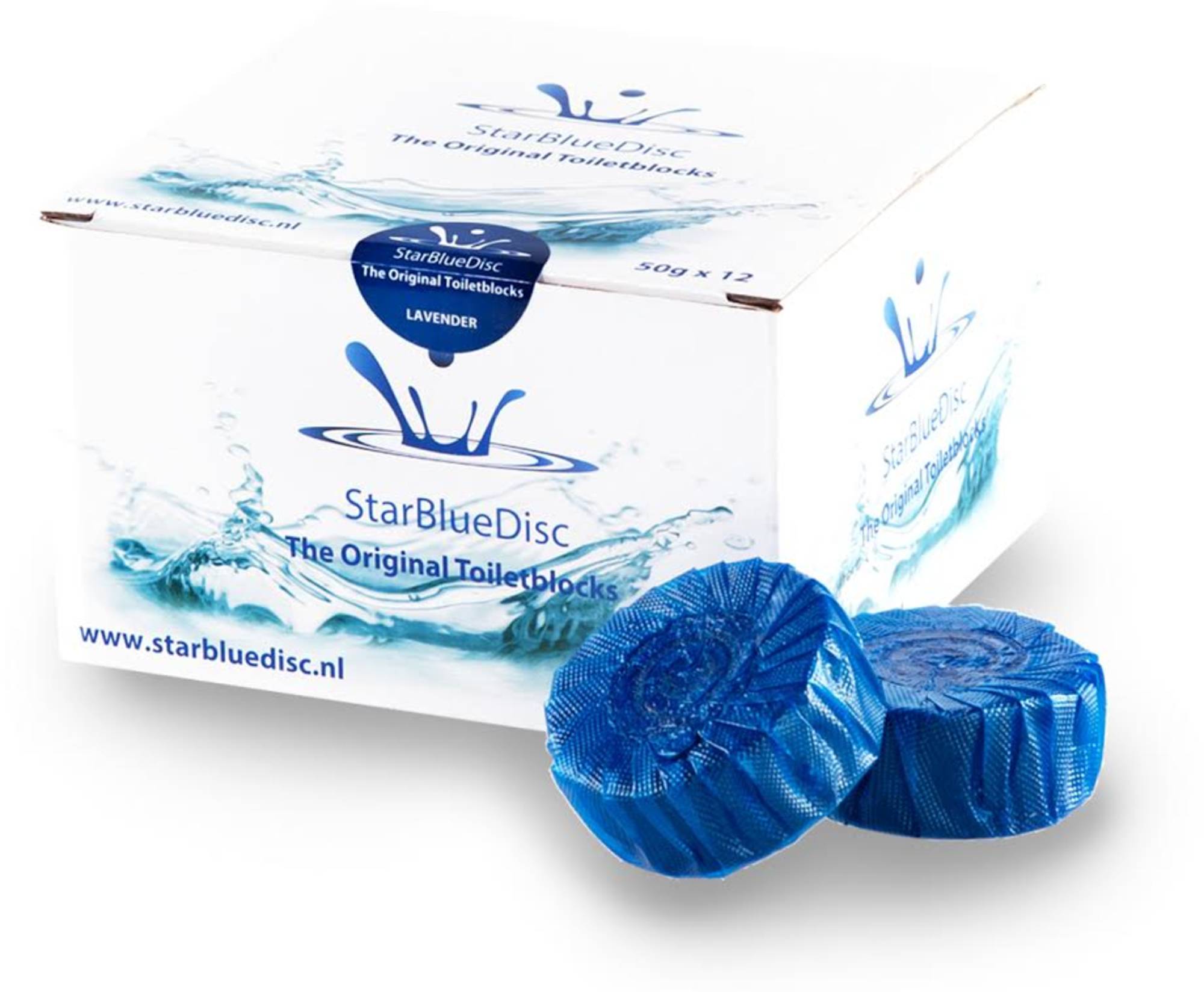 Starbluedisc Toiletblokjes a 12 stuks Blauw