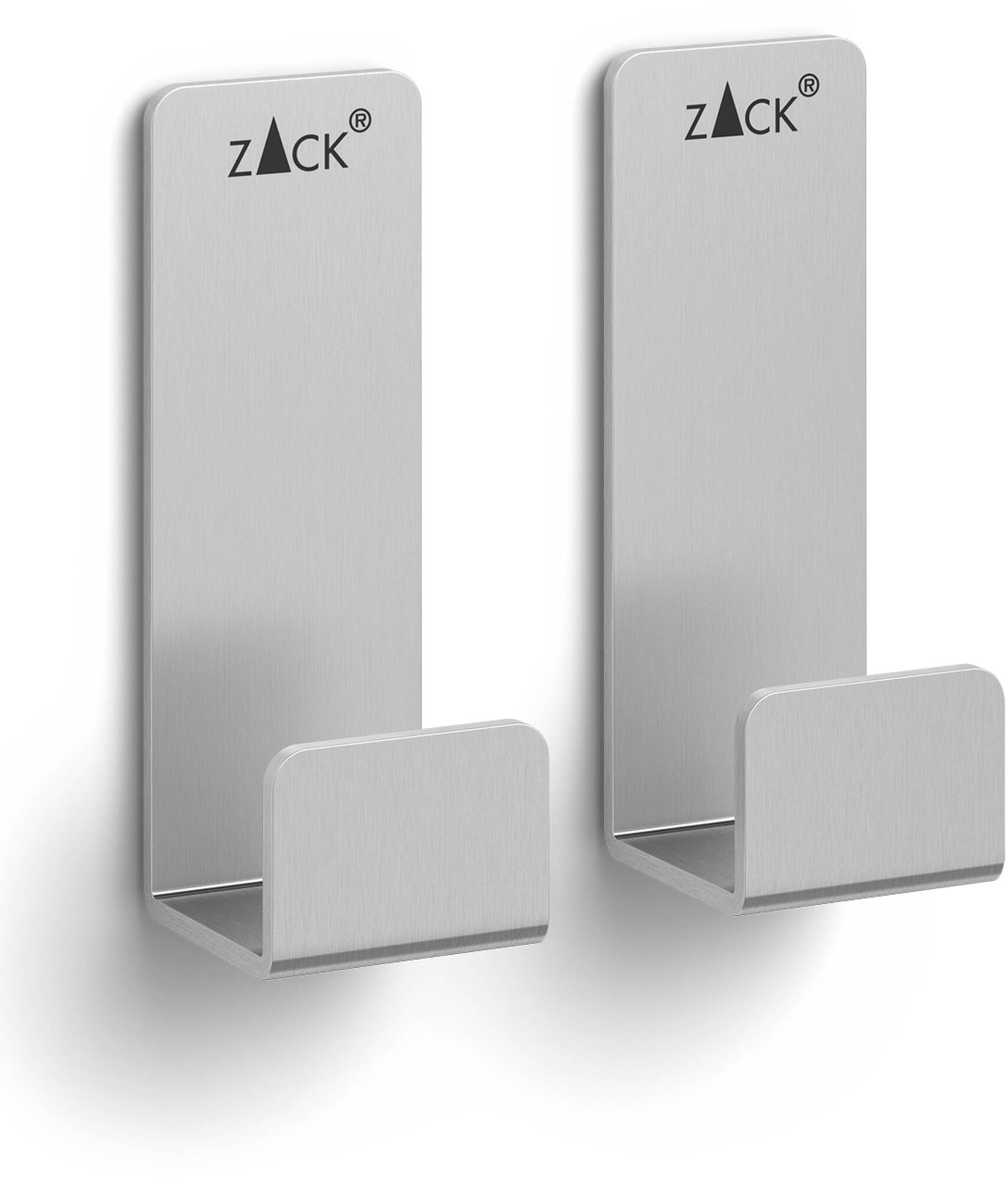 ZACK Potes Handdoekhaken 2x2x5,5 cm Mat Chroom