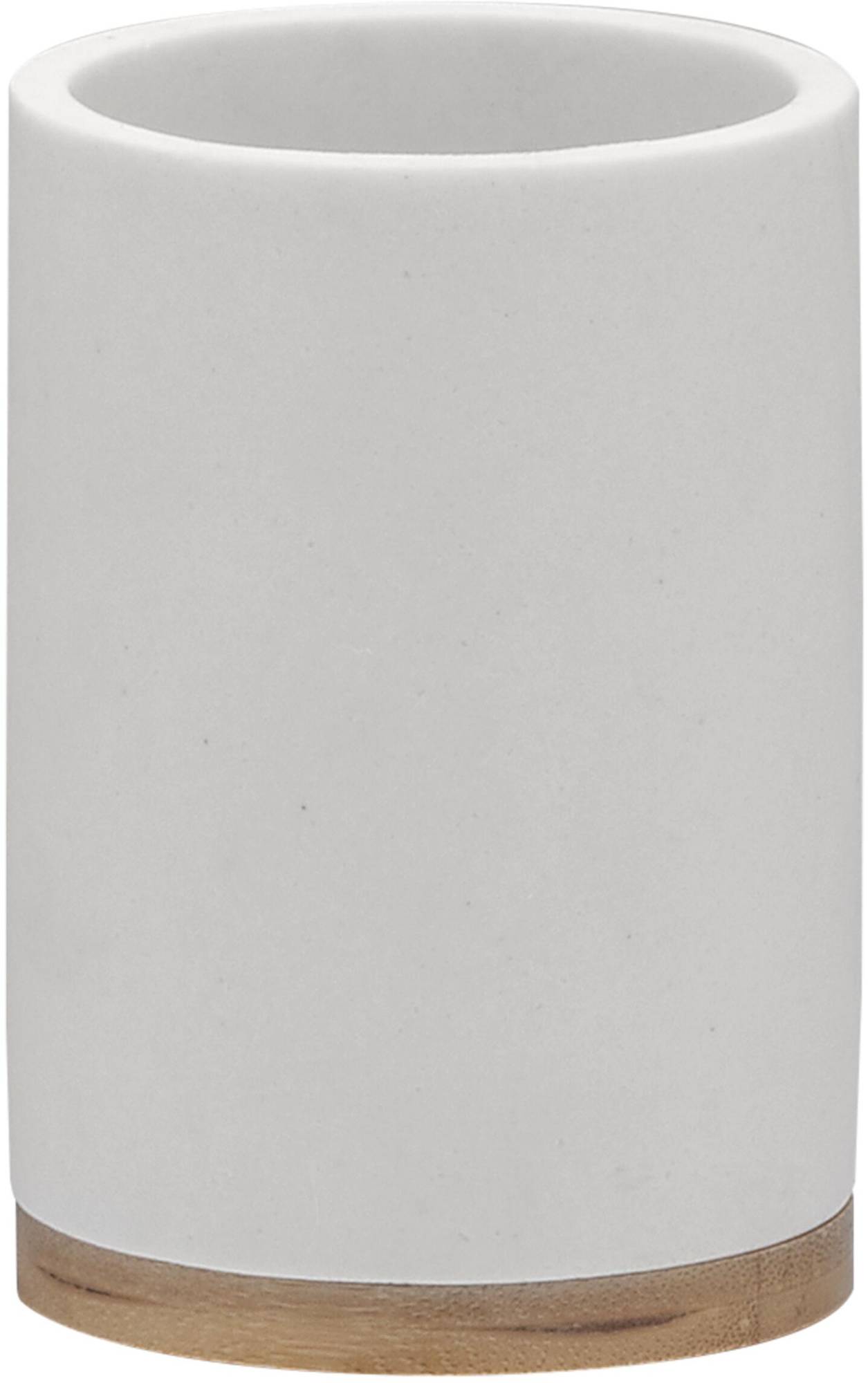 Sealskin GRACE Beker 10,2x7,2 cm polyresin wit
