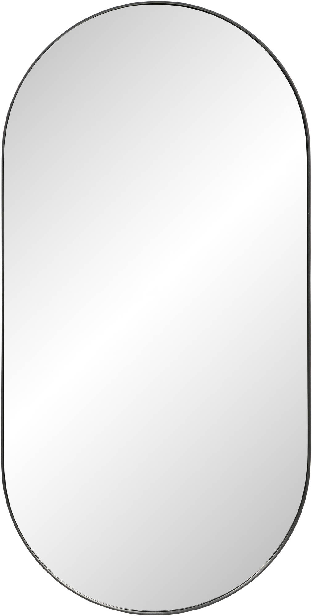 Ben Vita Spiegel 60x3,5x120 cm Mat Zwart