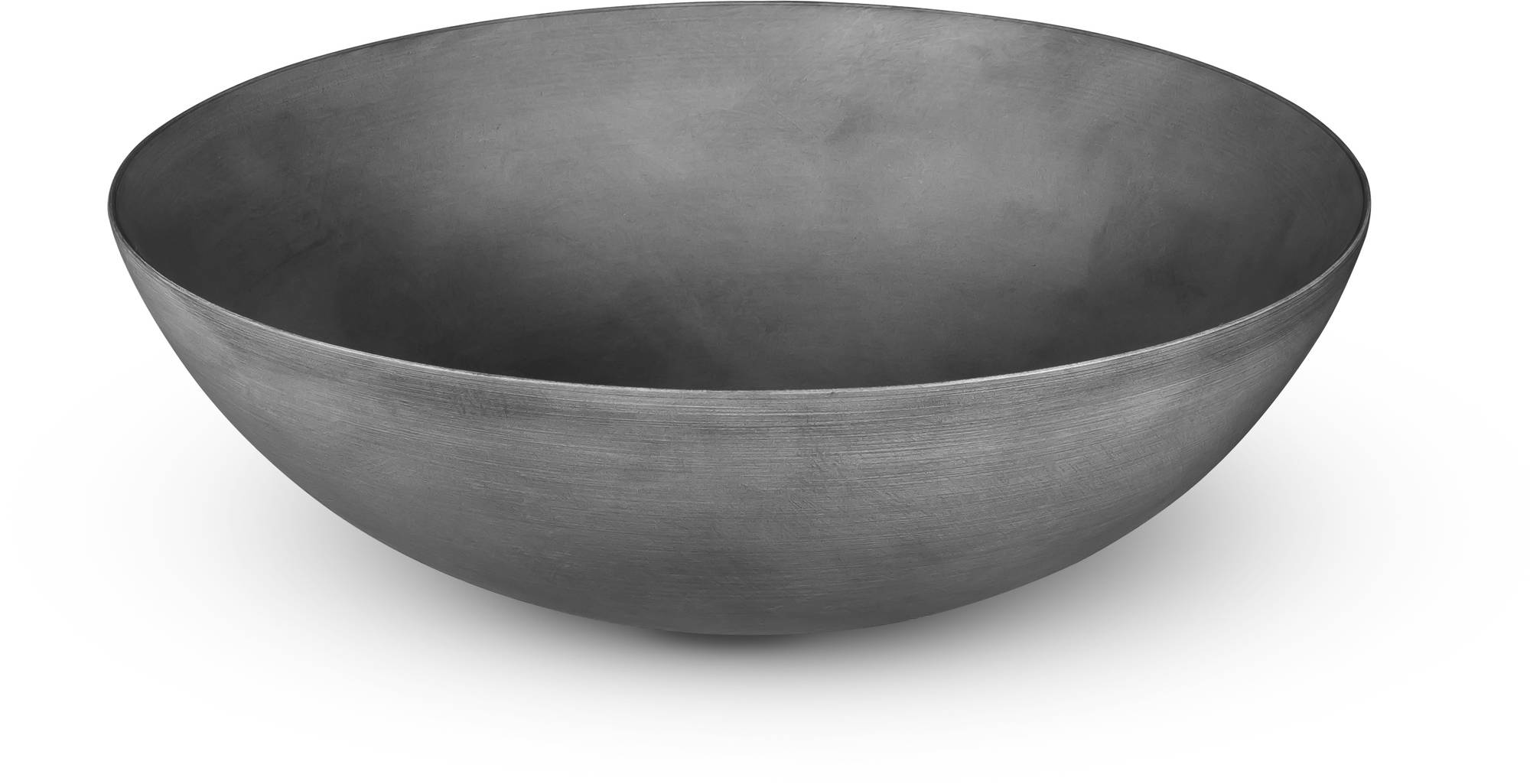 Looox Ceramic Raw Opzetkom Ã˜ 40x15 cm Dark Grey