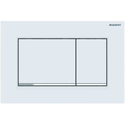 Geberit Sigma 30 Bedieningsplaat 24,6x1,2x16,4 cm Mat Wit
