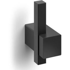ZACK Carvo Handdoekhaak 2,3x4,5x6,5 cm Zwart - set van 2 stuks