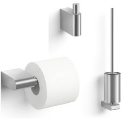 ZACK Atore toilet accessoireset 3-in-1 RVS mat