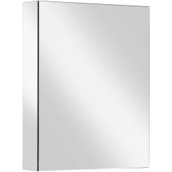 Ben Vario spiegelkast,1 gelijk deel,rechts,60x14x75cm, spiegelmelamine omtrokken zijpanelen