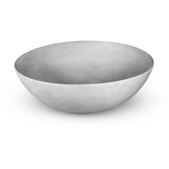 Looox Ceramic Raw Waskom Ø 40x15 cm Light Grey