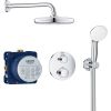 Grohtherm Perfect Shower Set Rond met Tempesta 210 mm Chroom