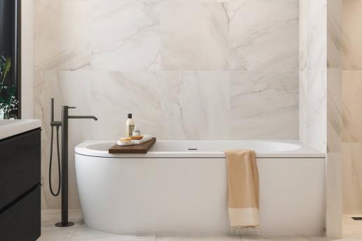 Half-vrijstaande baden: de mix tussen stijl en praktisch