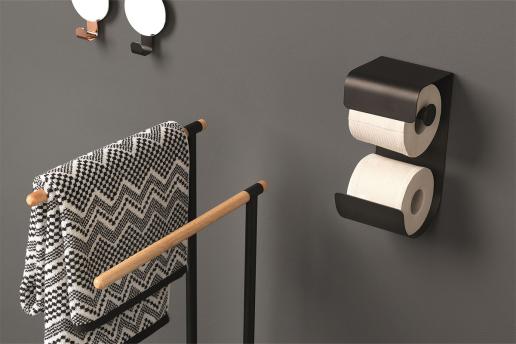 Zwarte badkameraccessoires: modern en trendy
