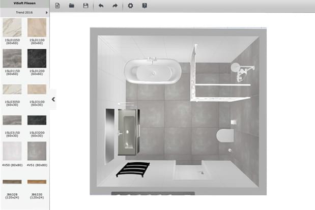 Kerel Vleugels chrysant Zelf je badkamer ontwerpen met onze 3D planner - Sanidirect